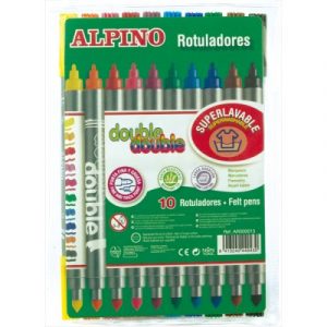 ROTULADORES ALPINO DOUBLE 10